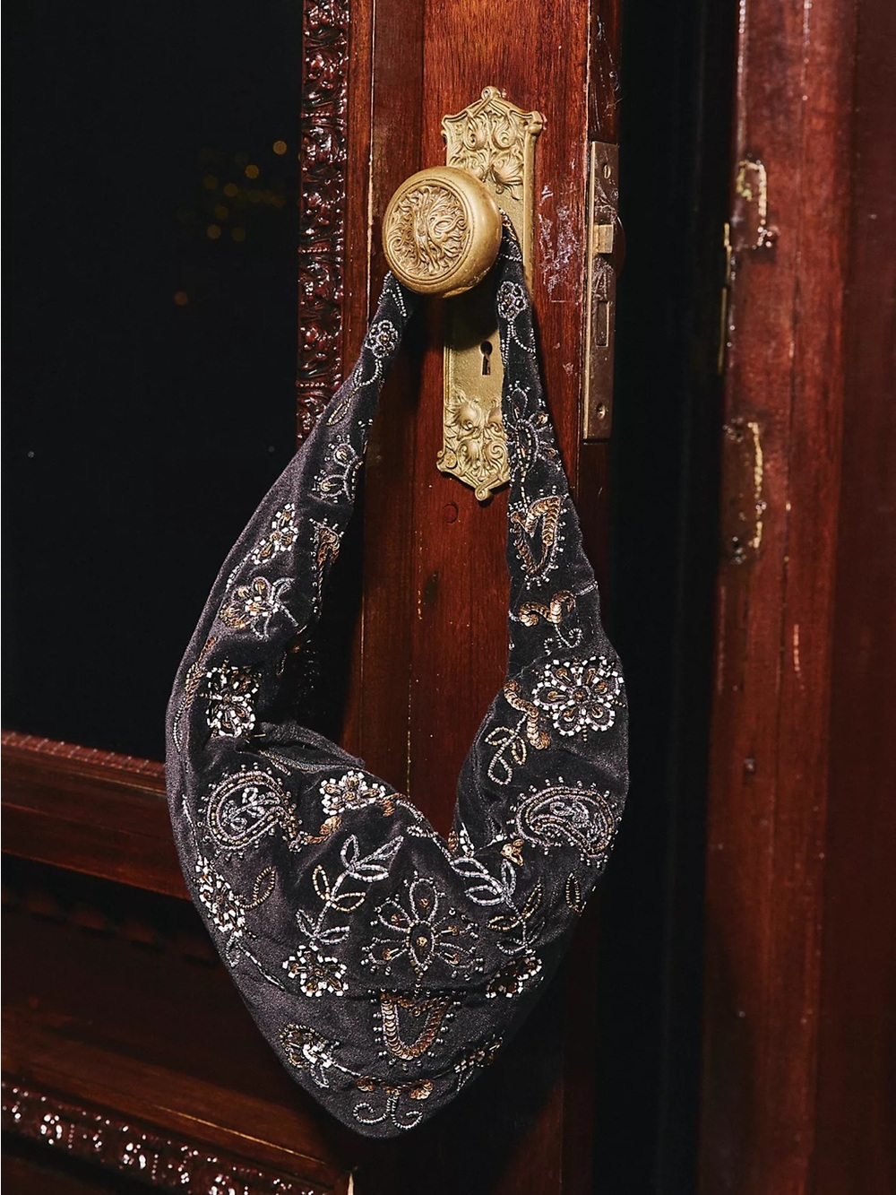 Free People Nashville Nights Velvet Bag NWT